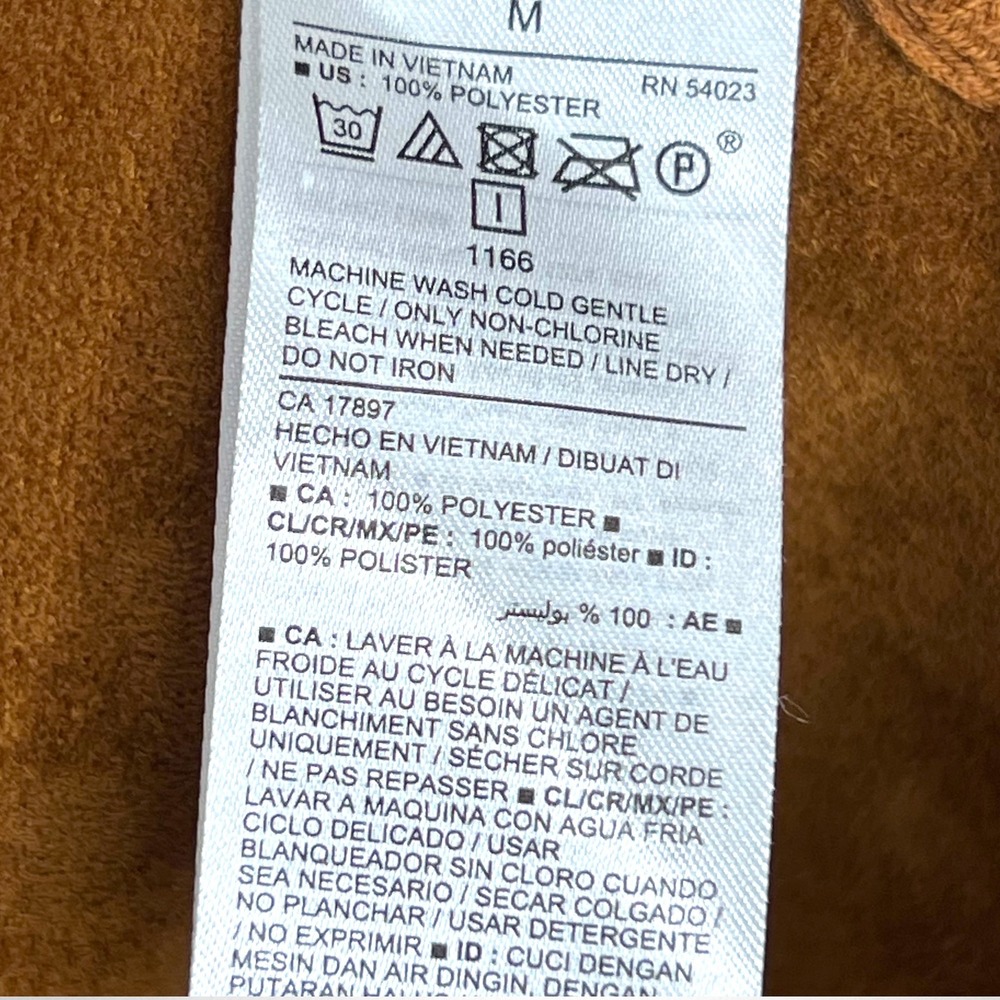 OLD NAVY Faux Sherpa Coat‎ Jacket M - Picture 10 of 10